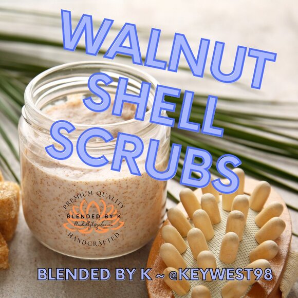 Walnut Shell Scrubs by Blended by K ~ 8 oz - Picture 1 of 7